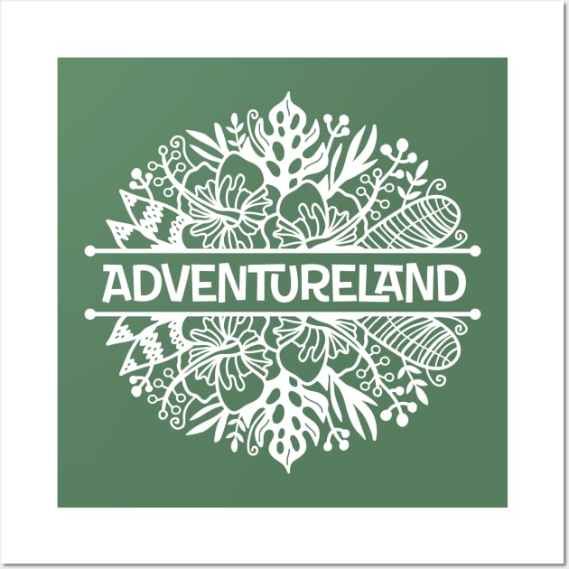 Adventureland Wall Art by GoAwayGreen